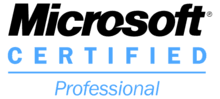 Certificado Microsoft Certified Professional